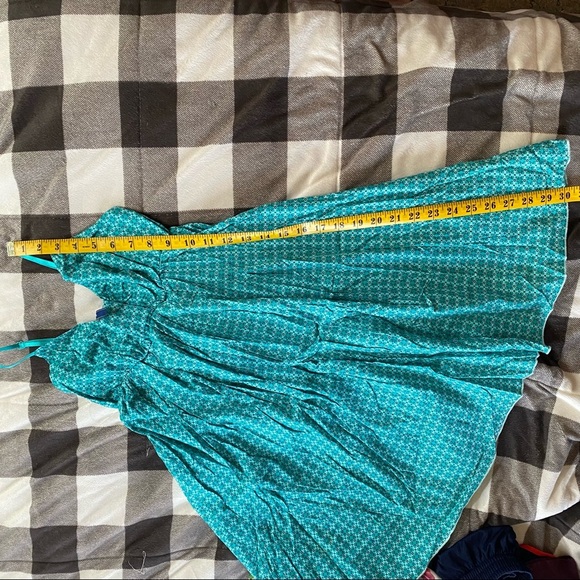 Teal dress - Picture 4 of 4